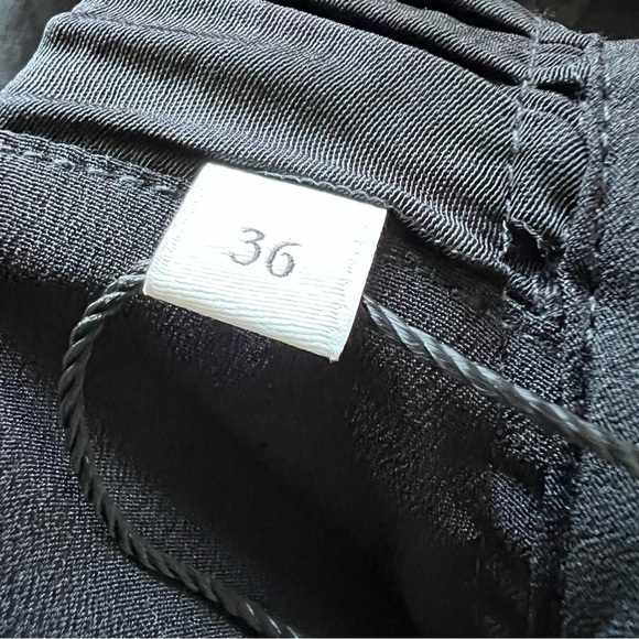 New! Sandro Falbala Embellished Cutout Black Midi Dress 17267 - Picture 15 of 16